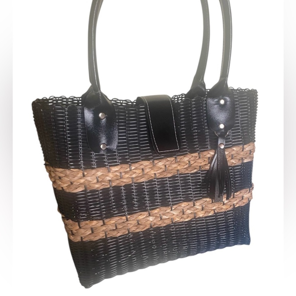 Handmade Woven Tote Basket